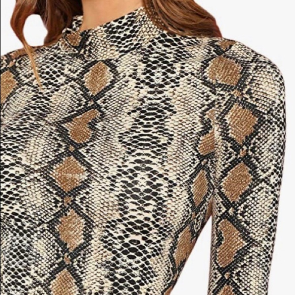 Snakeskin Body Suit - Picture 2 of 11